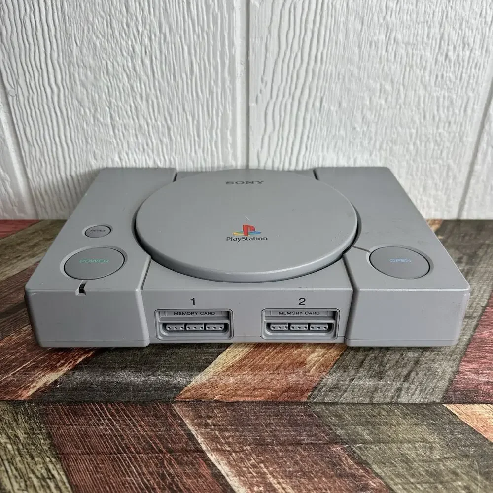 Sony PlayStation 1 PS1 Space Gray Console Gaming System SCPH-9001 & Controller